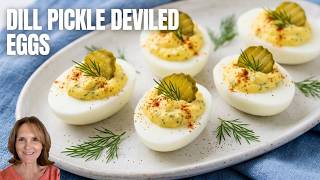 Famous Dill Pickle Deviled Eggs Recipe | Tangy Twist on a Classic Net Worth