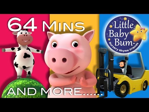 Down By The Bay | Plus Lots More Nursery Rhymes | 64 Minutes Compilation from LittleBabyBum!