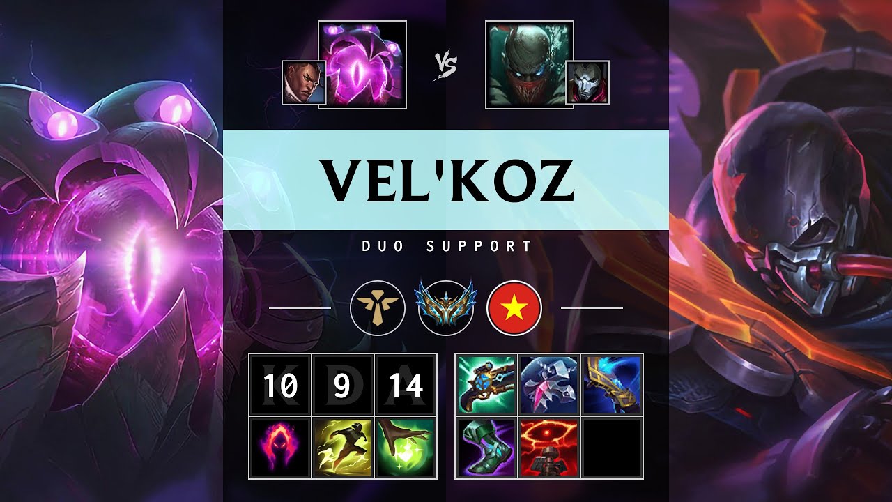 Vel'Koz Support vs Pyke - VN Challenger Patch 25.17