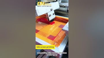 DM 400 Semi automatic Screen Printing Machine Round Bottle 1