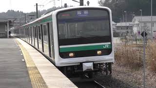 551M E501系 K704編成 十王駅発車