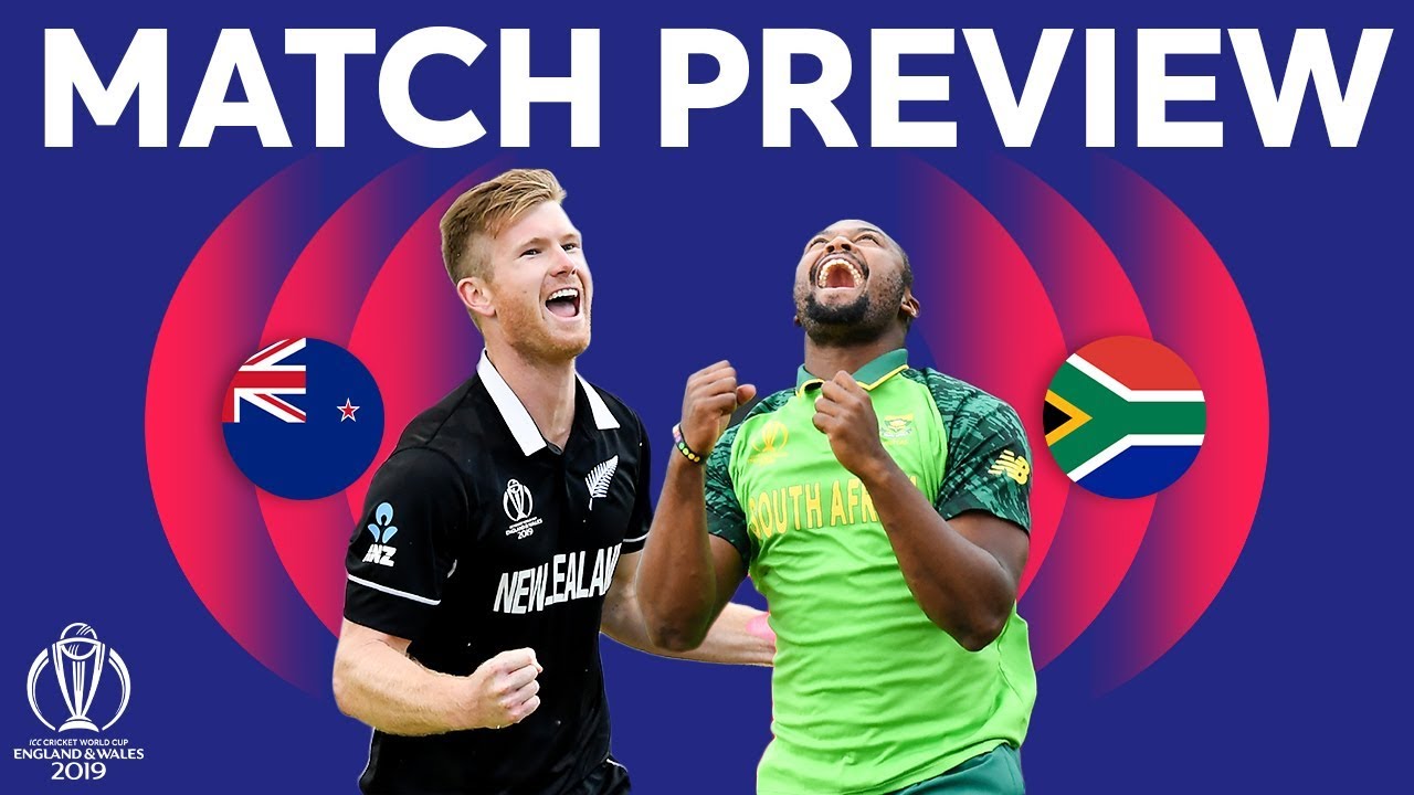 Match Preview - New Zealand vs South Africa | ICC Cricket World Cup ...