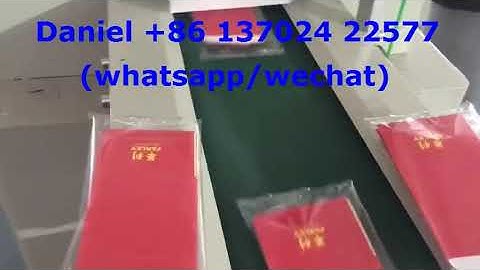 red packet red envelop sender counting packing machine
