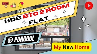 Vlog I HDB BTO 2Room Flat I Sneak Preview