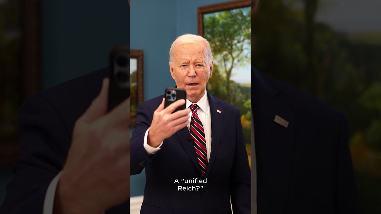 President Biden Reacts To Trump S Unified Reich Ad