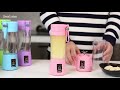 Usb Charging Portable Electric Juicer Blender Fruit Baby Food Milkshake Mixer Machine Juice Maker Machine Household