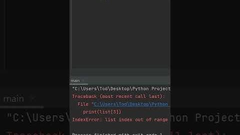 The most common error with lists #python #shorts