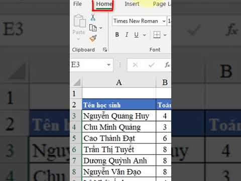 Cách tính tổng nhanh trong Excel - Học Excel online