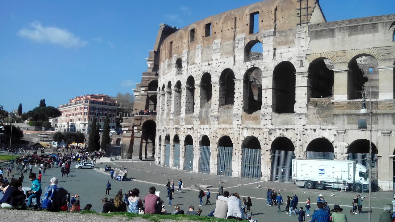 Live Streaming Webcam Rome Colosseum Video - YouTube