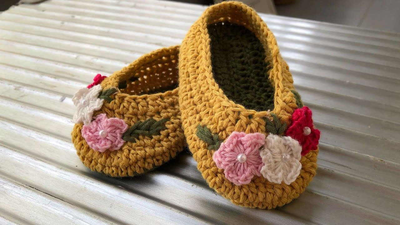 How to Make Crochet Baby Shoes For Beginners Step By Step, EASY Crochet
