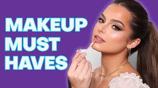 Addison Rae Reveals Her Everyday MAKEUP ROUTINE! | Glamwire