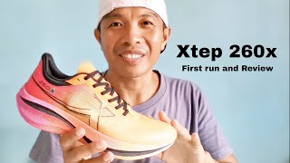 Xtep 260x first run and review