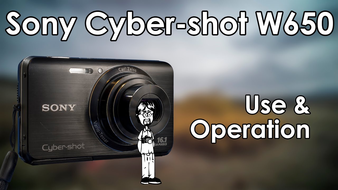 SONY Cyber-shot DSC-W550 Digital Compact Camera - YouTube