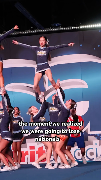 most heartbreaking moment ever #cheerleader #bellaluu #shorts #cheer