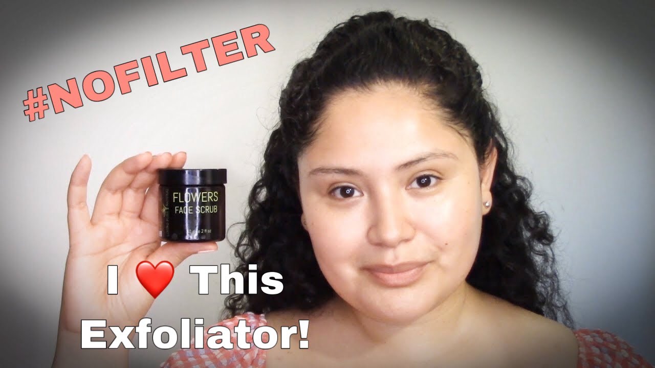 Flowers Face Scrub │Living Pure Naturals │Review 🌺