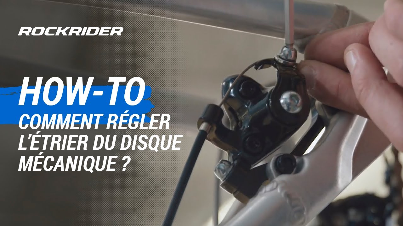 TUTO ð§ Comment rÃ©gler l'Ã©trier du disque mÃ©canique ? - ROCKRIDER