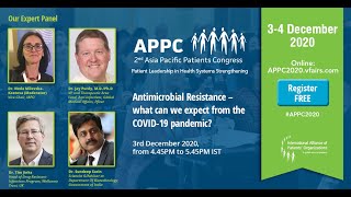 Antimicrobial Resistance – What can we expect from the COVID 19 pandemic?