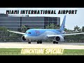 [4K] PLANE SPOTTING Lunchtime Special 747, 767, 777, A350 MIAMI INTERNATIONAL AIRPORT MIA 7/08/21.