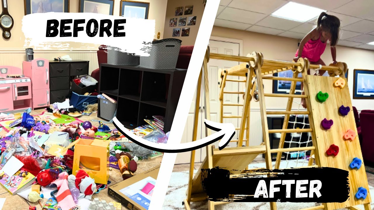 Playroom Transformation For ASD Kids - Less Mess More Fun ...
