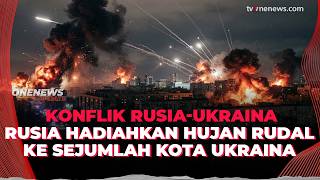 Brutal! Hujan Rudal Balistik Rusia Serang Sejumlah Kota Ukraina | OneNews Update