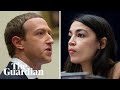 'So you won't take down lies?': Alexandria Ocasio-Cortez challenges Facebook CEO