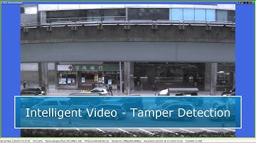 Intelligent Video - Tamper Detection #2