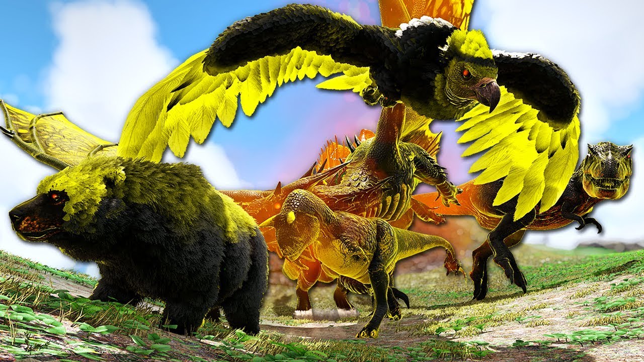 Destroying ALL of the Origin Bosses! | ARK Primal Fear/Prometheus #46 ...