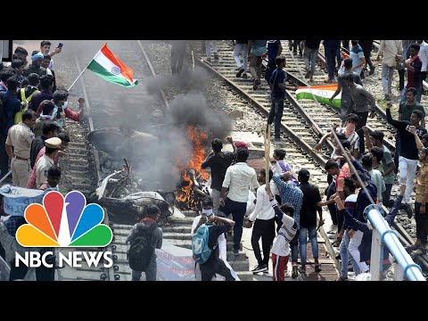 Trains Set Ablaze In Protests Against India&rsquo;s Military Recruitment Changes