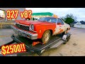I Bought a $2500 1974 Chevy El Camino with a 327 from Facebook Marketplace - Run and Drive? PT 1