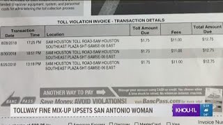 Full Tollway fine mix-up upsets San Antonio woman Update