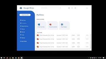 javafx ui - google drive ui sample