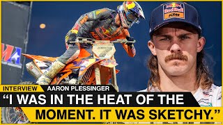 “I was in the heat of the moment. It was sketchy.” | Aaron Plessinger on Indianapolis