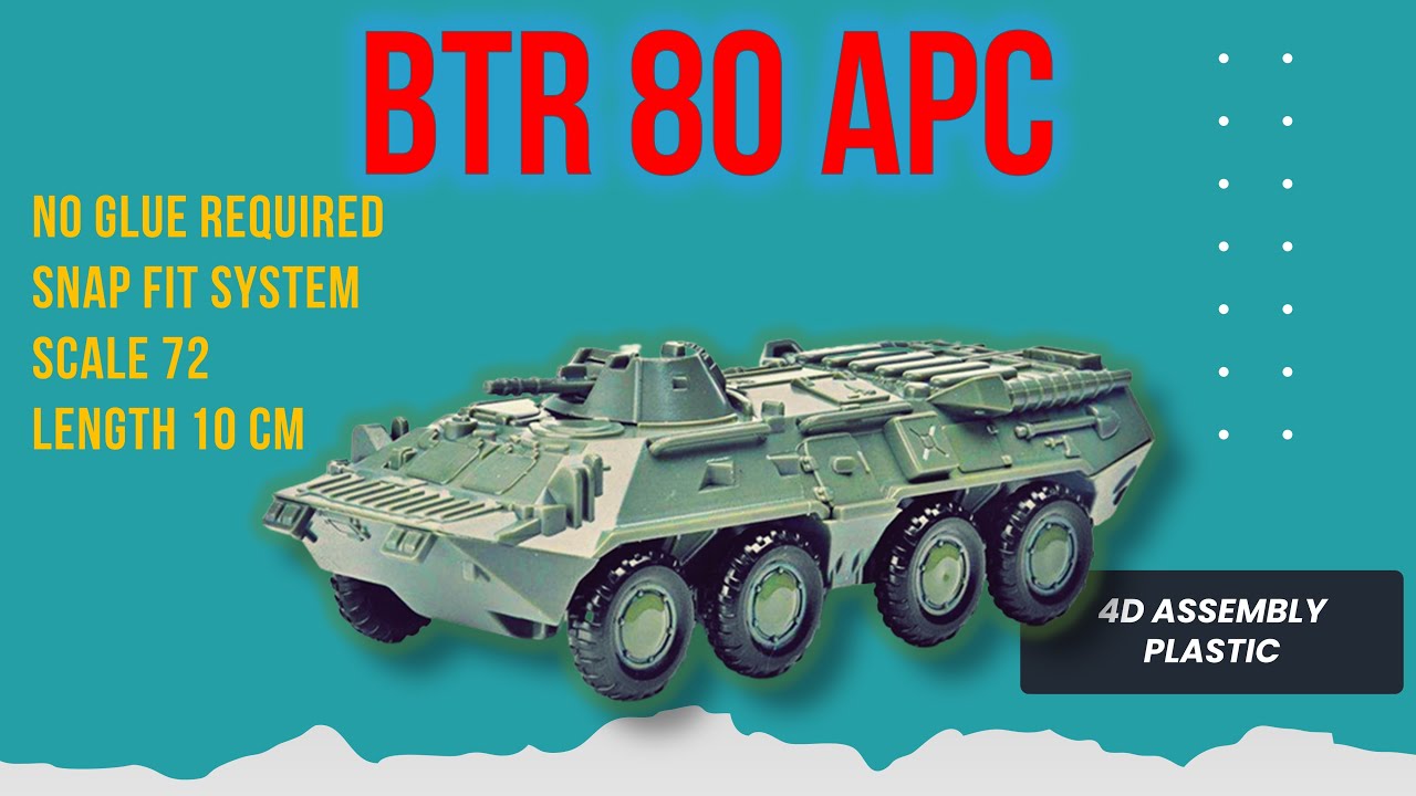 Russian APC BTR 80 Model