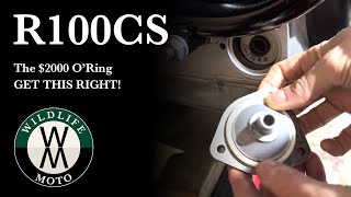 BMW Classic Airhead: Fitting the $2000 O'Ring!