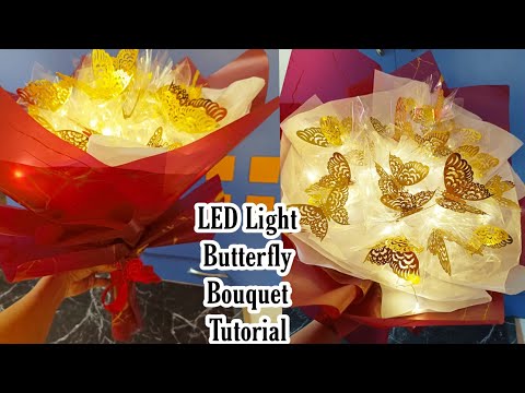 DIY butterfly flower tutorial 