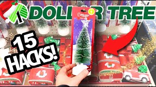 🎄15 *BEST* $1 Dollar Tree CHRISTMAS TREE HACKS! never been done DIYs 2024 by The Daily DIYer 46,477 views 5 months ago 15 minutes