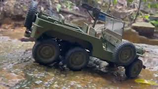 Willys MB /GPW "super jeep" 6x6 at wild performance one off 1/12 scale VM version screenshot 3
