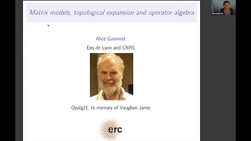 Alice Guionnet (ENS Lyon): Topological expansions, Random matrices and free probability