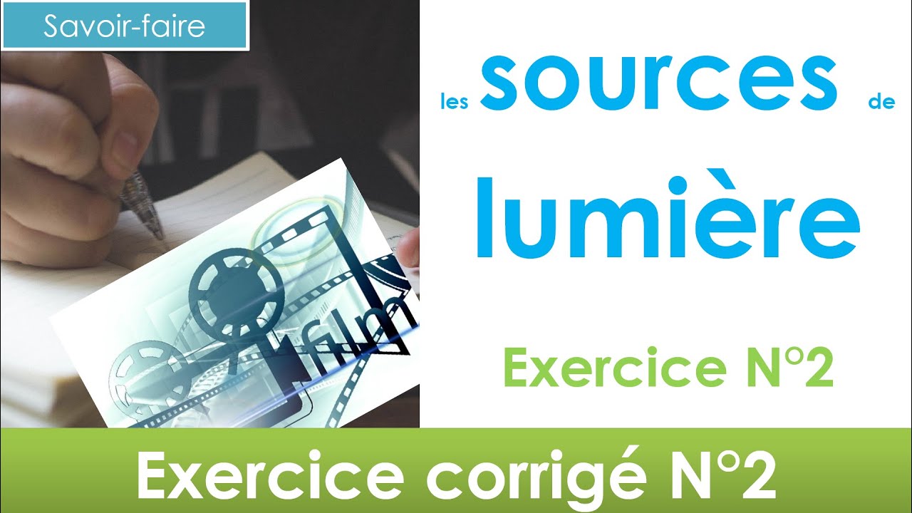 Comprendre source de lumières exercice N°2 en 2' 🌈🔭 Astronomie et