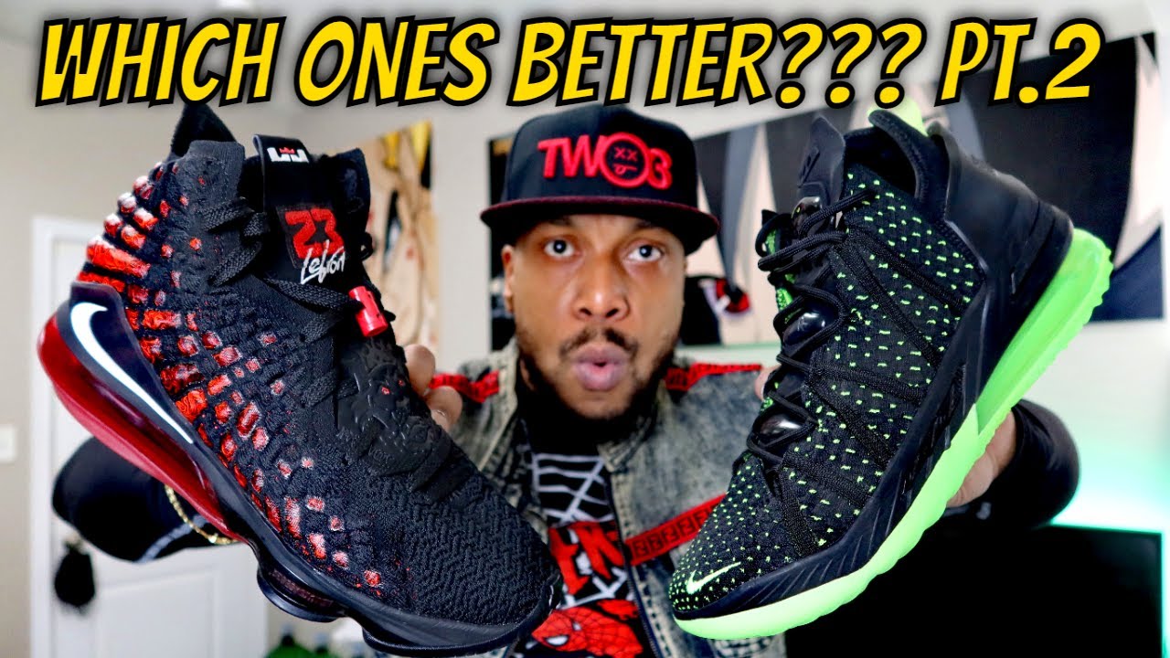 lebron xviii dunkman