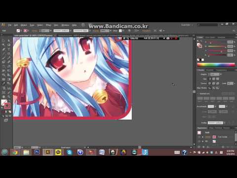 Creating Osu! Avatar with Illustrator and Photoshop pt