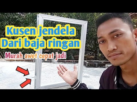  MEMBUAT  KUSEN  JENDELA  DARI BAJA  RINGAN  YouTube