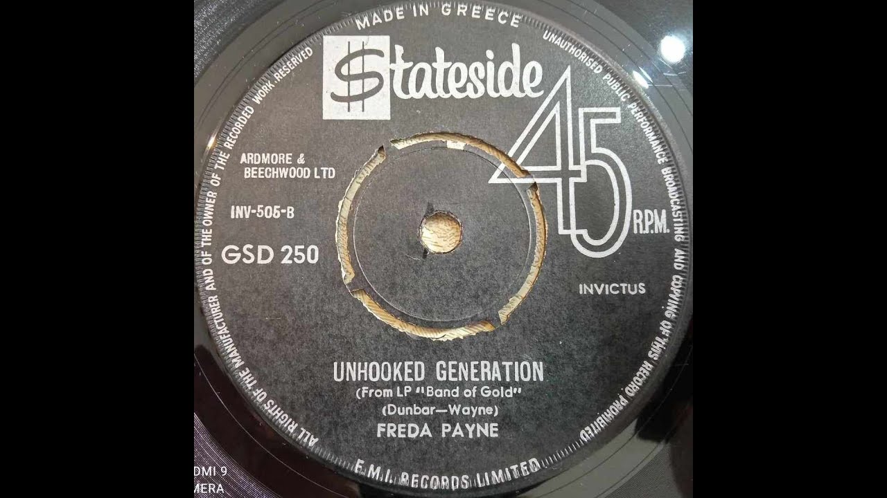 Freda Payne ( Unhooked Generation ) made in greece Stateside – GSD 250