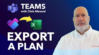 How to export a Plan from Teams Planner to Excel