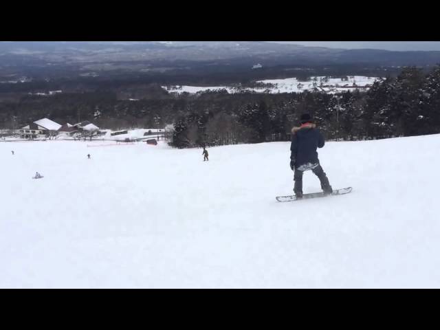 初めてのスノーボード　Second　大山桝水高原スキー場