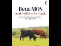 Beta-MOS Feed Additive for Cattle | Benefits, Mode of Action & Applications