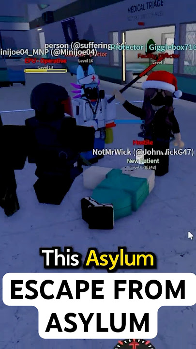 How to Escape from Asylum (Asylum Life) #roblox