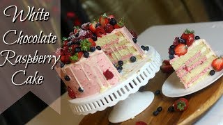 Hello my pretties. check out this super easy tutorial on how to make a
white chocolate raspberry cake. i am well aware that fall is in the
air already but ...