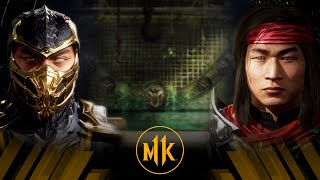 Mortal Kombat 11 - Scorpion Vs Liu Kang Very Hard