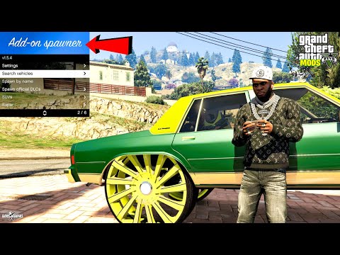 How to install Add On Vehicle Spawner (2023) GTA 5 MODS